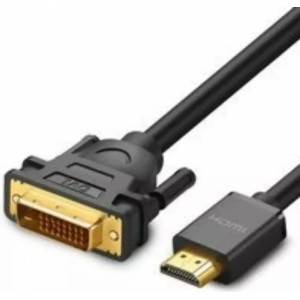 Ugreen cable cable adapter DVI 24 1 pin (male) - HDMI (male) FHD 60 Hz 1.5 m black (HD106 11150)