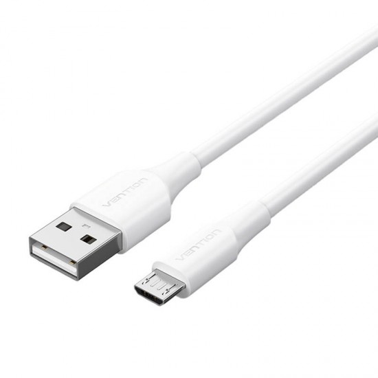 Vention USB 2.0 Male to Micro-B Male 2A 2m Vention CTIWH (white)