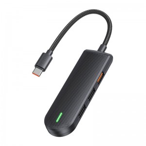 Mcdodo Hub USB-C Mcdodo HU-1430 5w1 (USB2.0*3,USB3.0*1,SD/TF)