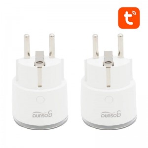 Gosund Smart plug WiFi Gosund SP111 3680W 16A, Tuya 2-pack