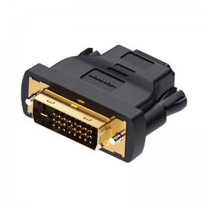 Vention DVI (24+1) Male to HDMI Female Adapter Vention ECDB0 (black)