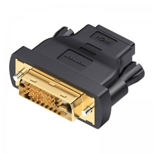 Vention DVI (24+1) Male to HDMI Female Adapter Vention ECDB0 (black)