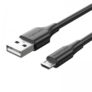 Vention USB 2.0 A Male to Micro-B Male 2A Cable Vention CTIBC 0.25m Black