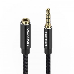 Vention TRRS 3.5mm Male to 3.5mm Female Audio Extender 2m Vention BHCBH Black