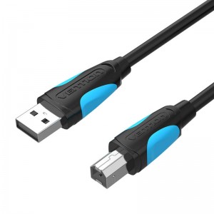 Vention USB 2.0 A to USB-B printer cable Vention VAS-A16-B100 1m Black