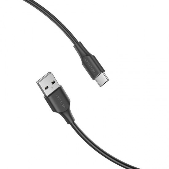 Vention USB 2.0 A to USB-C 3A cable 0.25m Vention CTHBC black