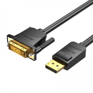 Vention DisplayPort to DVI Cable 1.5m Vention HAFBG (Black)