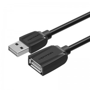 Vention USB 2.0 extender Vention VAS-A44-B150 1.5m Black