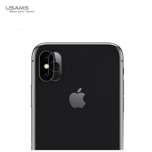 Usams US-BH400 Aizsargstikliņš priekš aizmugurējās kameras Apple iPhone XS / X (2gb.)