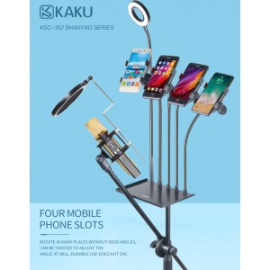 Ikaku KSC-352 Мобильный Штатив для Видео Караоке с Несколькими Камерами Черный
