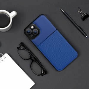 Riff Noble sērijas silikona maks priekš Samsung Galaxy S23 Ultra S918 Blue