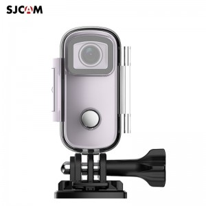 Sjcam C100 Mini HD Soc tīklu Aktivitāšu un Sporta kamera 30m Magnētisku korpusu Wi-Fi Live režīmu Violeta