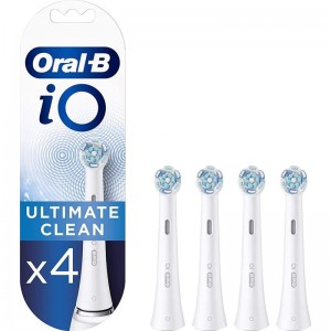 Braun Oral-B Replaceable Toothbrush Heads iO Ultimate Clean For adults  Number of brush heads included 4  White
