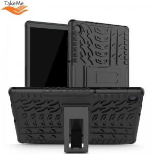 Takeme Armorlok Planšetdatora maks-apvalks ar stendu priekš Huawei Media Pad T5 10'' Black
