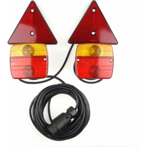 Amio Magnetic trailer lamp set with triangle