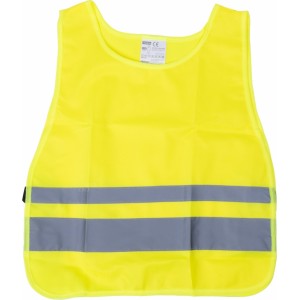 Amio Safety vest for kids yellow SVK-03 with certificate