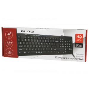 PRL Klawiatura BLOW KP-111 USB czarna