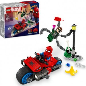 Lego 76275 Motorcycle Chase: Spider-Man vs. Doc Ock Конструктор