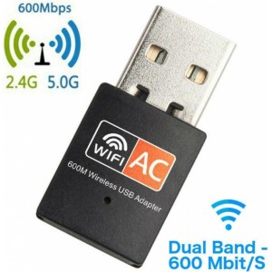 Roger USB WiFi Dual Band Adapteris 802.11ac / 600mbps / RTL8811cu