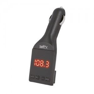 Setty Автомобильный FM Transmitter Bluetooth / USB / Micro SD / Aux / LCD / AUX 3.5 mm Kабель