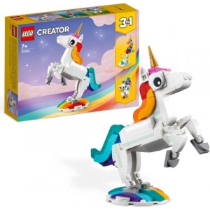 Lego 31140 Magical Unicorn Konstruktors