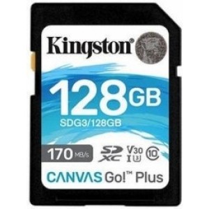 Kingston 128GB Canvas GO Plus Atmiņas karte