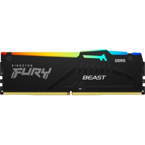 Kingston DDR5 16GB 2 x 8GB Dual-Kit Beast RGB Operatīvā Atmiņa