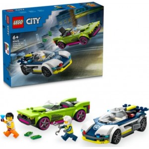 Lego 60415 Police Car and Muscle Car Chase Конструктор