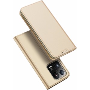 Dux Ducis Skin Pro Case Xiaomi 13 Pro Flip Card Wallet Gold Stand (universal)