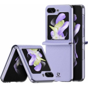 Dux Ducis Samsung Galaxy Z Flip5 5G Flip Leather Case Wallet Back Cover Dux Ducis Bril - Purple (universal)