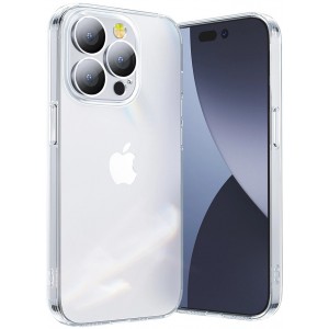 Joyroom 14Q Case iPhone 14 Pro Max Case Cover with Camera Cover Transparent (JR-14Q4 transparent) (universal)