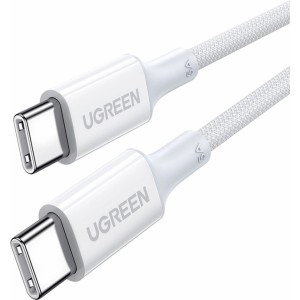 Ugreen US557 USB-C / USB-C PD cable 100W 1m - white (universal)