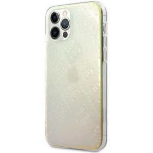 Guess GUHCP12M3D4GIRBL iPhone 12/12 Pro 6.1" iridescent/iridescent hardcase 4G 3D Pattern Collection (universal)
