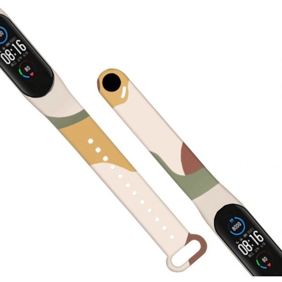 Hurtel Strap Moro Wristband for Xiaomi Mi Band 4 / Mi Band 3 Silicone Strap Camo Watch Bracelet (7) (universal)