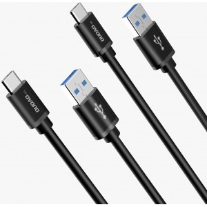 Dudao cable USB cable - USB Type C Super Fast Charge 1 m black (L5G-Black) (universal)