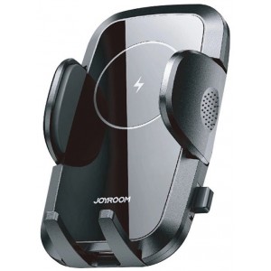 Joyroom Car Air Vent Mount Holder Qi Wireless Charger 15W Black (JR-ZS241) (universal)