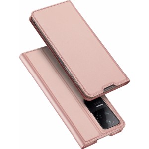 Dux Ducis Skin Pro Holster Cover Flip Cover for Xiaomi Poco F4 5G pink (universal)