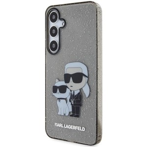 Karl Lagerfeld KLHCS24MHNKCTGK S24+ S926 black/black hardcase Glitter Karl&Choupette (universal)