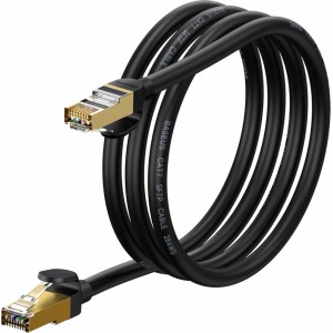 Baseus Speed Seven network cable RJ45 10Gbps 1.5m black (WKJS010201) (universal)