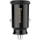 Baseus Grain Car Charger mini car charger 2x USB 3.1A black (CCALL-ML01) (universal)