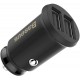 Baseus Grain Car Charger mini car charger 2x USB 3.1A black (CCALL-ML01) (universal)