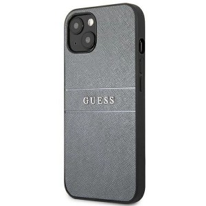Guess GUHCP13SPSASBGR iPhone 13 mini 5.4" grey/grey Saffiano Strap (universal)