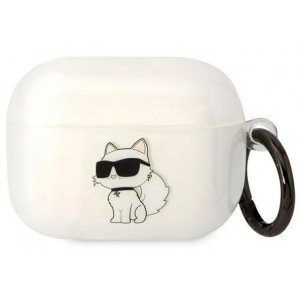 Karl Lagerfeld KLAPHNCHTCT Airpods Pro cover transparent Ikonik Choupette (universal)