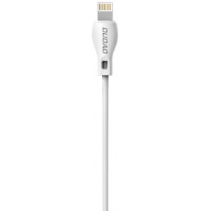 Dudao cable USB / Lightning 2.1A cable 2m white (L4L 2m white) (universal)