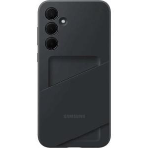 Samsung Card Slot Case EF-OA356TBEGWW with card slot for Samsung Galaxy A35 - black (universal)
