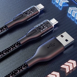 Dudao Fast charging cable 30W 1m USB - Lightning Dudao L22L - gray (universal)