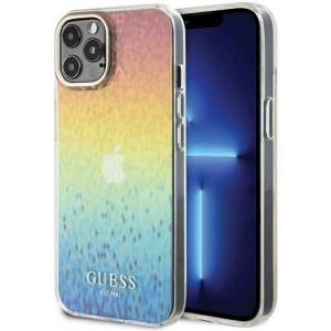 Guess IML Faceted Mirror Disco Iridescent case for iPhone 12/12 Pro - multicolor (universal)