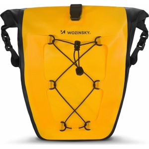 Wozinsky waterproof bicycle bag trunk pannier 25l yellow (WBB24YE) (universal)