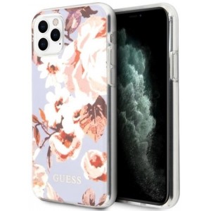 Guess GUHCN65IMLFL02 iPhone 11 Pro Max lilac/lilac N°2 Flower Collection (universal)