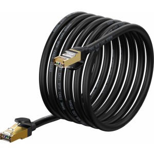 Baseus Speed Seven High Speed Network Cable RJ45 10Gbps 5m Black (WKJS010501) (universal)
